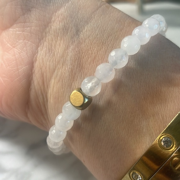 Rose quartz bracelet - Picture 3 of 3